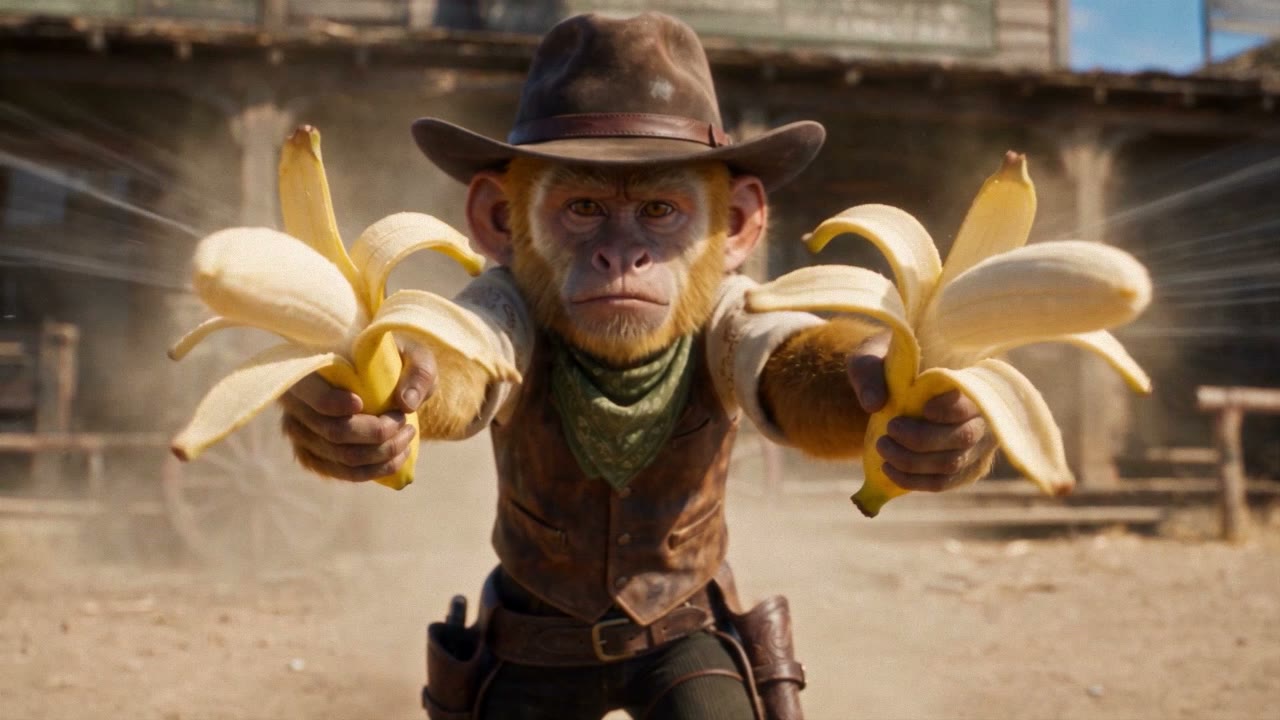 Bananza Episode One, animated western short