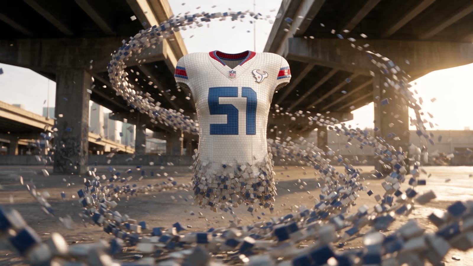 Houston Texans Rivalries Jersey Drop